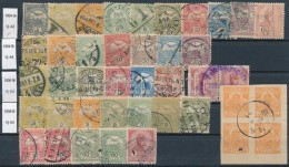 O 1904-1906 41 Db Turul Bélyeg Fordított Vízjellel / 41 Turul Stamps With Inverted Watermarks - Autres & Non Classés