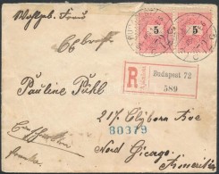 1899 Ajánlott Levél 5kr Pár és 10kr Bérmentesítéssel... - Otros & Sin Clasificación