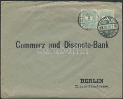 1899 3kr Pár Levélen Németországba / Pair On Cover To Germany - Otros & Sin Clasificación