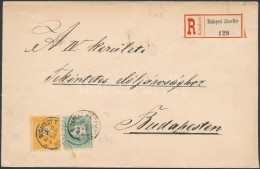 1898 Helyi Ajánlott Levél 11kr Bérmentesítéssel / Local Registered Cover - Otros & Sin Clasificación