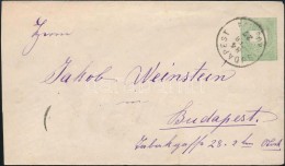 1884 3kr Díjjegyes Helyi Levél V. Vízjellel (50.000) / 3kr Local PS-card With Watermark V.... - Otros & Sin Clasificación