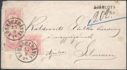 1876 3 X 5kr Ajánlott Levélen / On Registered Cover 'KÖRMÖCZBÁNYA' - Selmecz - Otros & Sin Clasificación