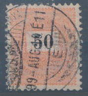 O 1898 50kr 11 1/2 Fogazással, Luxus, Szépen Centrált (60.000) / Mi 52 XB Well Centered, Nice... - Other & Unclassified