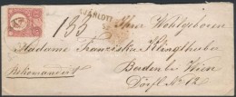 1872 Ajánlott Levél 3 X 5kr Bérmentesítéssel / 3 X 5kr On Registered Cover... - Otros & Sin Clasificación