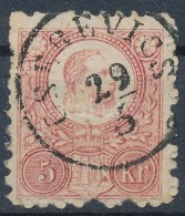 O 1871 Réznyomat 5kr / Mi 10 'CSEREVICS' (Gudlin 200 P) - Otros & Sin Clasificación