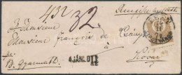 1871 KÅ‘nyomat 15kr Ajánlott Levélen / Mi 5 On Registered Cover 'PEST LIPÓTVÁROS'... - Autres & Non Classés