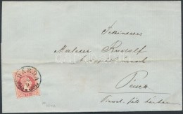 1871 5kr Levélen / On Cover 'DÁRDA' - Pécs - Otros & Sin Clasificación