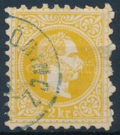 O 1867 2kr Kék / Blue '(SZENT L)ÅRINCZ' - Other & Unclassified