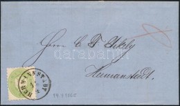 1865 3kr Helyi Levélen / On Local Cover 'HERMANNSTADT' - Other & Unclassified