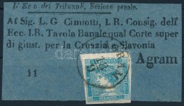 ~1851 I. Típusú Hírlapbélyeg újságcímzésen / Newspaper... - Otros & Sin Clasificación