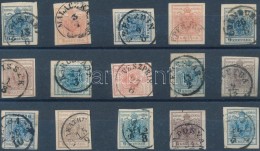 O 1850 15 Db Bélyeg Szép/olvasható Bélyegzésekkel / 15 Stamps With Nice/readable... - Otros & Sin Clasificación