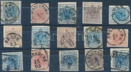 O 1850 15 Db Bélyeg Szép/olvasható Bélyegzésekkel / 15 Stamps With Nice/readable... - Other & Unclassified