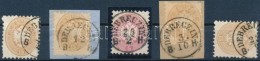 O 1864 5 Db Bélyeg / 5 Stamps 'DEBRECZIN' - Otros & Sin Clasificación