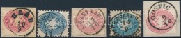 O 1864 5 Db Bélyeg Szép Bélyegzésekkel / 5 Stamps With Nice Cancellations - Otros & Sin Clasificación