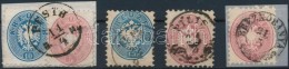 O 1864 5 Db Bélyeg Szép Bélyegzésekkel / 5 Stamps With Nice Cancellations - Otros & Sin Clasificación