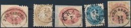 O 1864 5 Db Bélyeg Szép Bélyegzésekkel / 5 Stamps With Nice Cancellations - Otros & Sin Clasificación