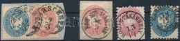 O 1864 5 Db Bélyeg Szép Bélyegzésekkel / 5 Stamps With Nice Cancellations - Otros & Sin Clasificación