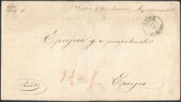 ~1848 Portós Levél / Unpaid Cover 'BUDA' - Other & Unclassified