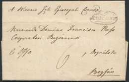 1841 Portós Levél / Unpaid Cover 'TEMESVÁR' - Other & Unclassified