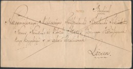 1841 Franco '(F.) OFEN.' Piros / Red - Otros & Sin Clasificación