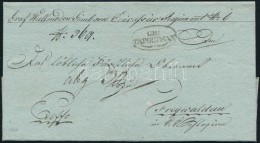 1838 Ex Offo 'GR:TAPOLTSAN' - Freywaldau - Autres & Non Classés