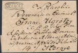 1835 Portós Levél / Unpaid Cover 'N:KAROLY' - Other & Unclassified