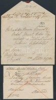 1831-1844 2 Db Levél Klf 'SIKLOS' Bélyegzéssel / 2 Covers With Different 'SIKLOS' Postmarks - Altri & Non Classificati