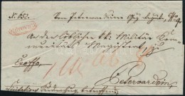 1830 Ex Offo Piros/red 'Mitrovicz' - Peterwardein - Other & Unclassified