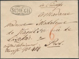 Ca 1830 Levél 6kr Portóval / Unpaid Cover 'SÜMEGH' - Pest - Otros & Sin Clasificación