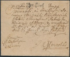 1818 Portós Levél / Unpaid Cover 'Von Güns' - Mocsolád - Otros & Sin Clasificación