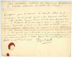 GUERRE DE SUCCESSION D’ESPAGNE – REGIMENT DE CHARTRES (Infanterie) – ROTT Pr. Wissembourg 1713 Lignes - Documenti Storici