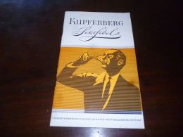 CB6 Livret 1959 Kupferberg Sektfibel Mainz Am Rhein Champagne Méthode Champenoise Allemande - Manger & Boire