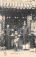 ¤¤   -   CHINE   -   CANTON   -   Un Chef Et Sa Famille  -  Edition A.F. Decoly De Saïgon   -  ¤¤ - China