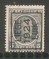 Luik 1924  Typo Nr.  107A - Sobreimpresos 1922-31 (Houyoux)