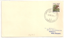 CAMBRIDGE NEW ZEALAND TO BLENHEIM. 1964. - Covers & Documents