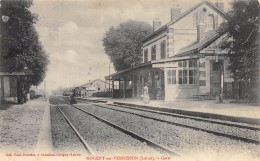 CPA 45 NOGENT SUR VERNISSON GARE 1905 - Autres & Non Classés