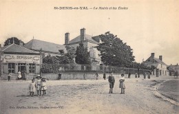 CPA 45 ST DENIS EN VAL LA MAIRIE ET LES ECOLES - Autres & Non Classés