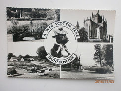 Postcard Multiview A Wee Scottie Frae Dunfermline My Ref B1168 - Fife