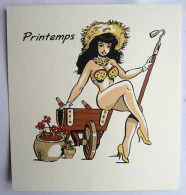 JAAP EX LIBRIS PIN UP PRINTEMPS UNE ANNEE AVEC BETTY PAGE PORTE FOLIOS I-MAG 1998 100 EX BOUTEVILLE - Illustrateurs J - L