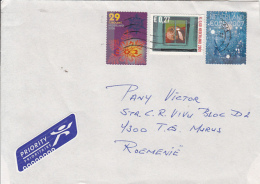 51621- PAINTING, CHRISTMAS, STAMPS ON COVER, 2009, NETHERLANDS - Covers & Documents