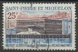 SAINT PIERRE ET MIQUELON N° 384 Oblitéré SPM - Usados