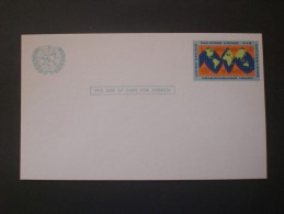 POSTCARD UNITED NATIONS AIR MAIL MNH - Covers & Documents