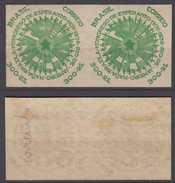 Brazil Brasil Mi# 466 (*) Mint Proof Imperforated Pair  ESPERANTO 1937 - Unused Stamps