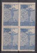 Brazil Brasil Mi# 414 ** MNH Block Of 4  700R PACELLI 1934 - Nuovi