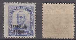 Brazil Brasil Mi# 369 ** MNH 2$500 Overprint Zeppelin 1932 - Unused Stamps