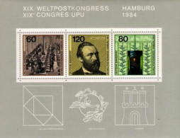 Germany - 1984 - Mi:1215-7 -BL. 19 - Yt:1050-2 - BF.18**MNH - Look Scan - 1981-1990