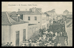 SÃO VICENTE - ROMARIAS - Procissão   Carte Postale - Cape Verde