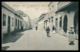 SÃO VICENTE -  Rua S. João  (Ed. João Joaquim Ferreira Nº 11)   Carte Postale - Cap Verde