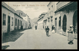 SÃO VICENTE -  Rua S. João  (Ed. João Joaquim Ferreira Nº 11)   Carte Postale - Cap Vert