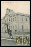 SÃO VICENTE - Town Hall   (Ed. Nicol & Percy)   Carte Postale - Capo Verde